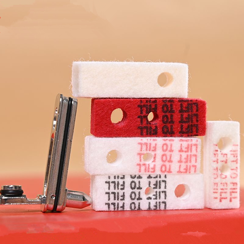 Candle Lighter - ด้านล่าง Felt Pad ฐานปะเก็นผ้าฝ้ายดูดซับน้ํามันสําหรับ Zippo Zorro