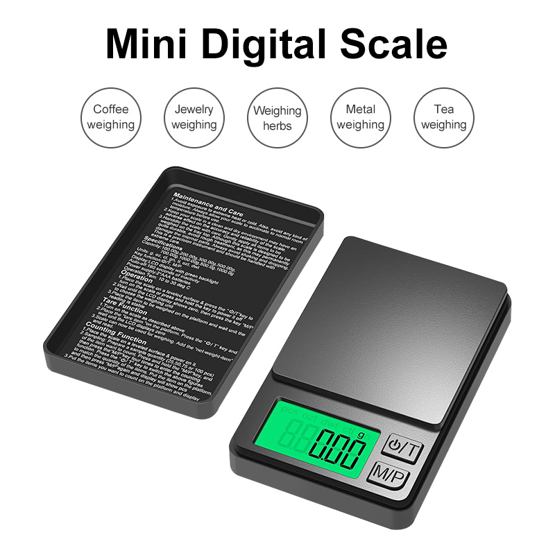 Candle Wax Scale - Mini Pocket Digital Scale LCD กรัมอาหารเครื่องประดับออนซ์ธัญพืช