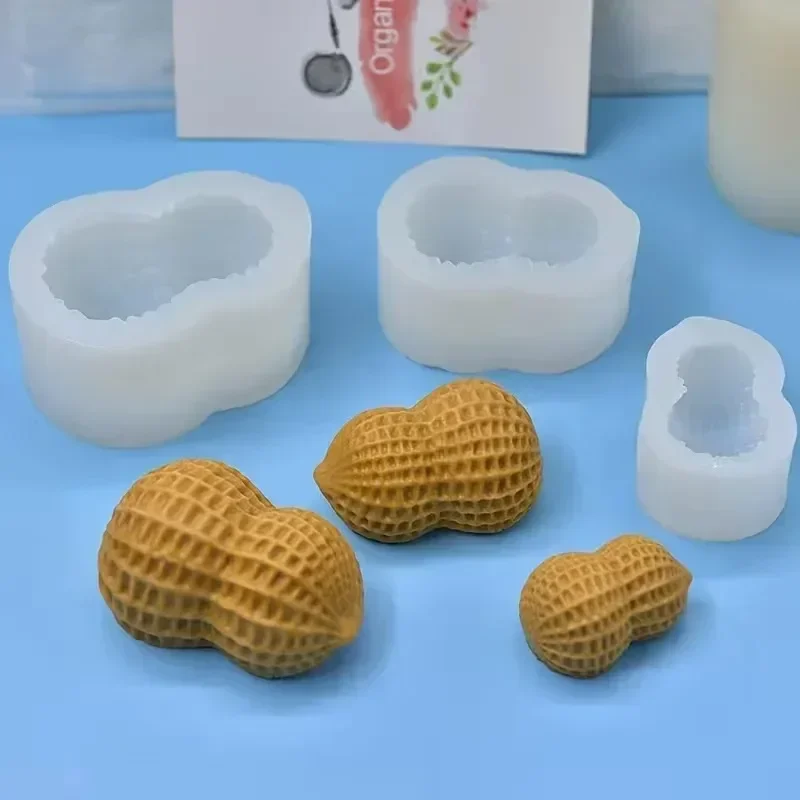 แม่พิมพ์ซิลิโคนรูปถั่วลิสง 3 ช - Candle Molds บทวิจารณ์และราคา