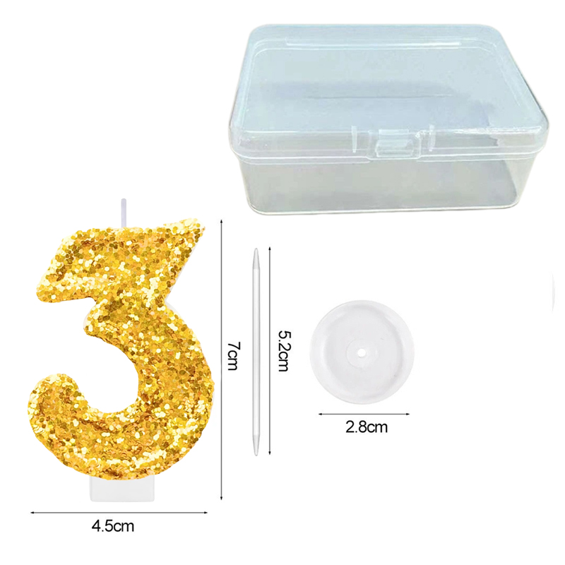 เทียนวันเกิดดิจิตอล เปลี่ยนสีไ - Soy Wax บทวิจารณ์และราคา