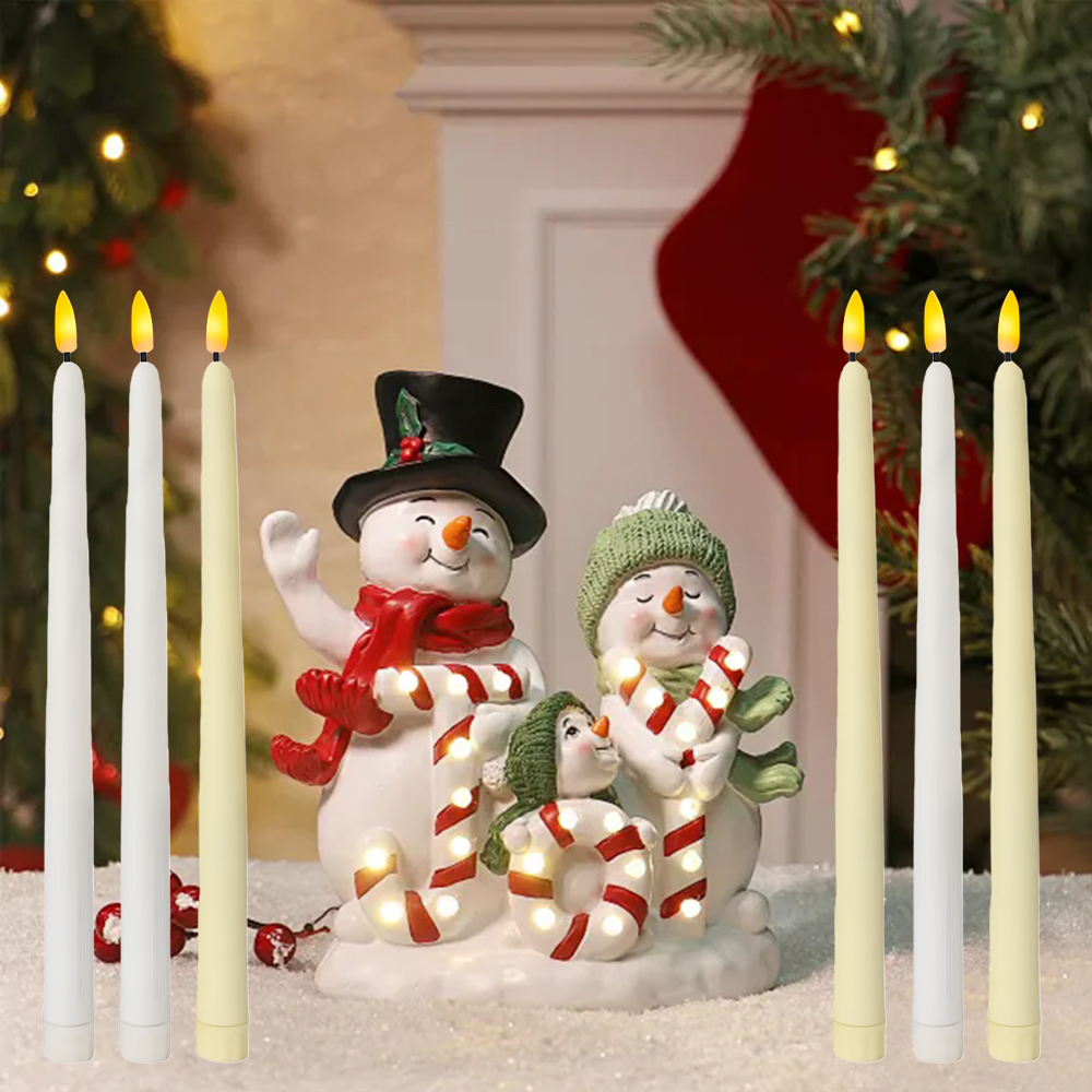 เทียน LED ไร้เปลวไฟ 6 ชิ้น, เท - Silk Candle บทวิจารณ์และราคา