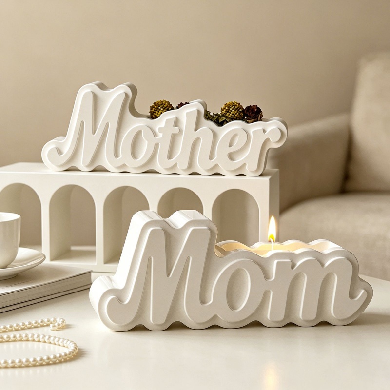 แม่พิมพ์ซิลิโคนรูปทรงแจกันตัวอ - Candle Containers บทวิจารณ์และราคา