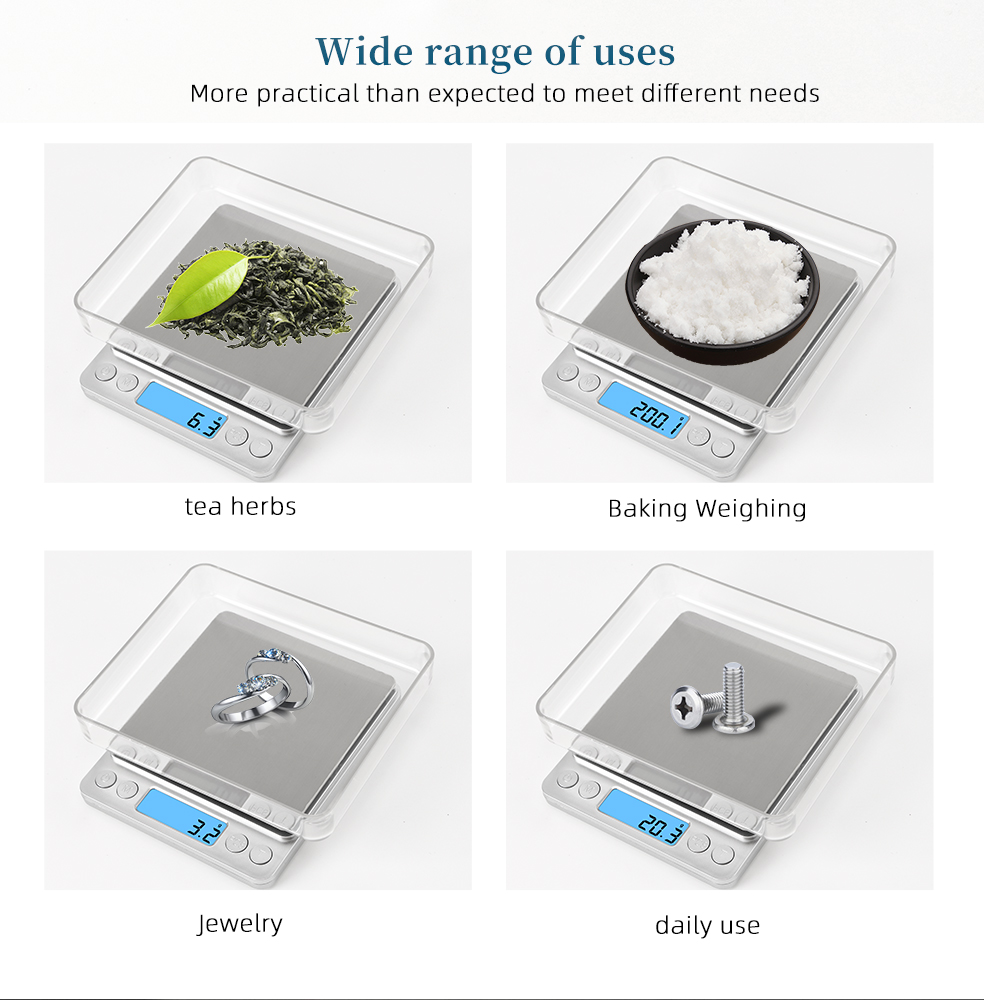 3000g 0.1g Electronic Scale จอ - Candle Wax Scale บทวิจารณ์และราคา