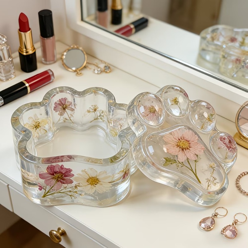 แม่พิมพ์ซิลิโคนเรซิ่นลายอุ้งเท - Candle Containers บทวิจารณ์และราคา