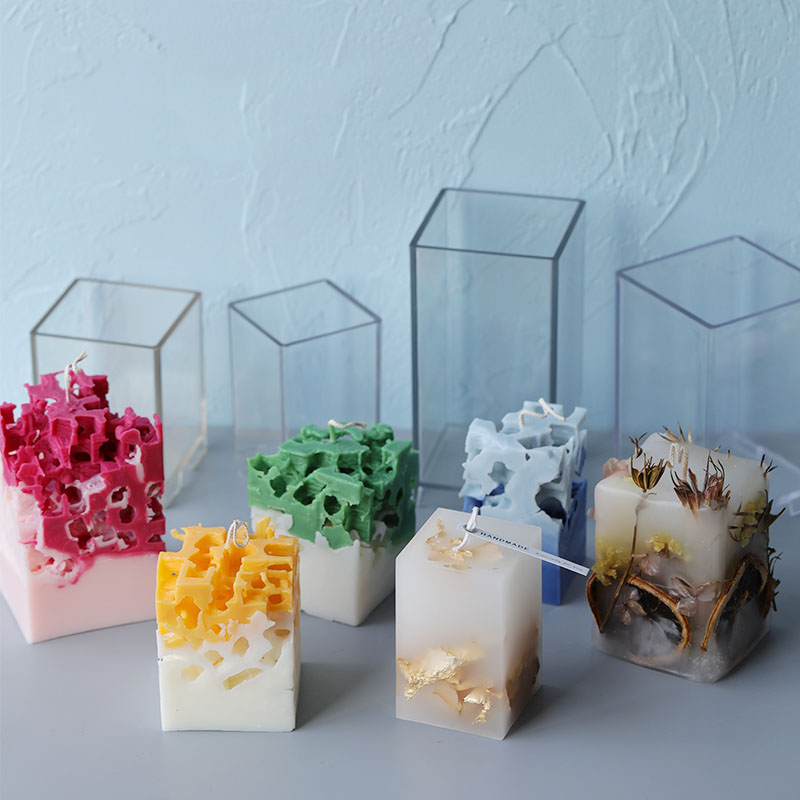 3D สแควร์สี่เหลี่ยมผืนผ้าคอลัม - Candle Making Kit บทวิจารณ์และราคา